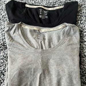 Lucky Brand Long Sleeve T-Shirts - 1 black and 1 gray